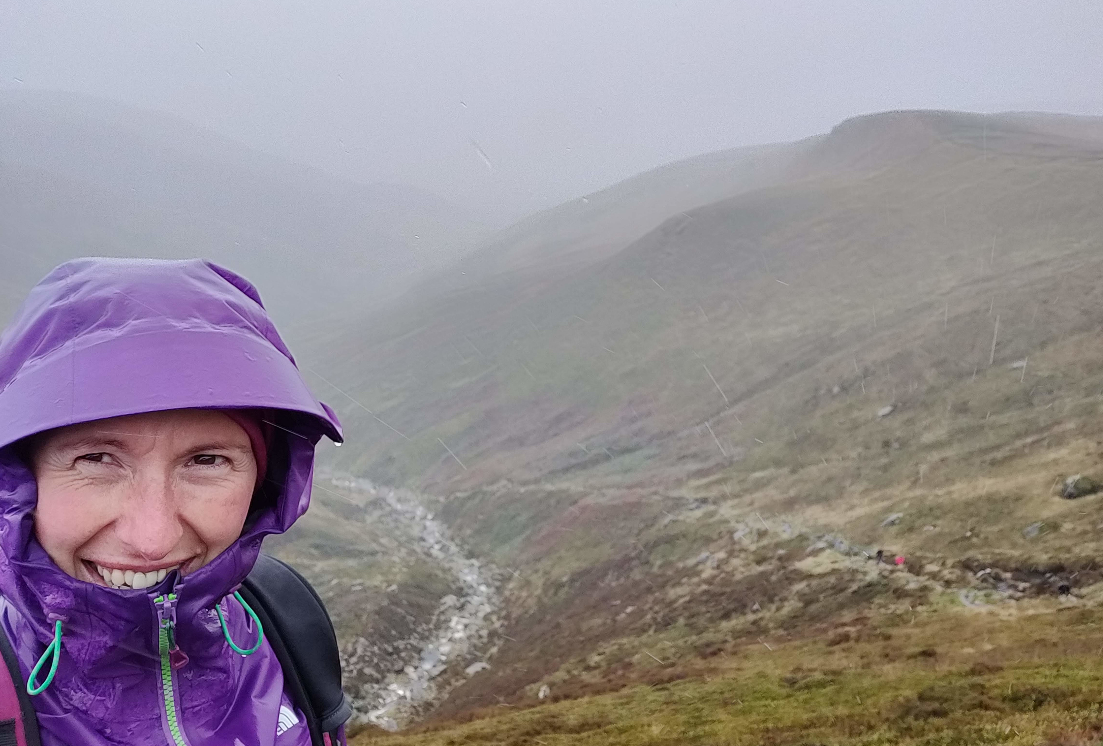 Rainy day up Crowden Clough